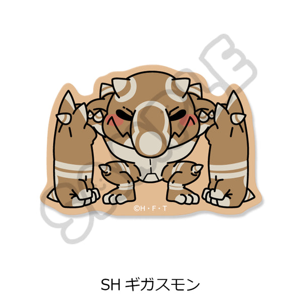 "DIGIMON BEATBREAK" Series 2 Clear Card Sticker: SH Gigassmon
