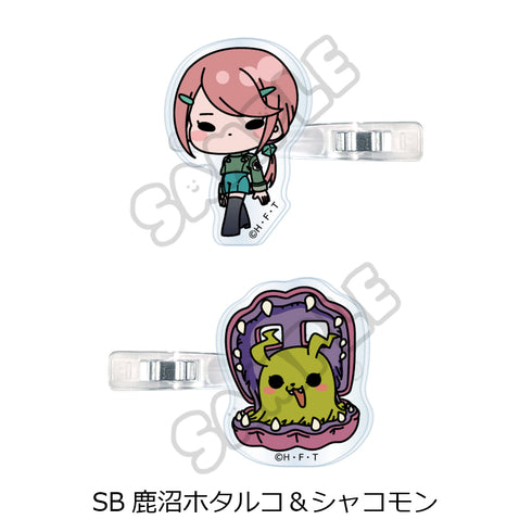 『DIGIMON BEATBREAK』第2弾 前髪クリップ SB 鹿沼ホタルコ&シャコモン