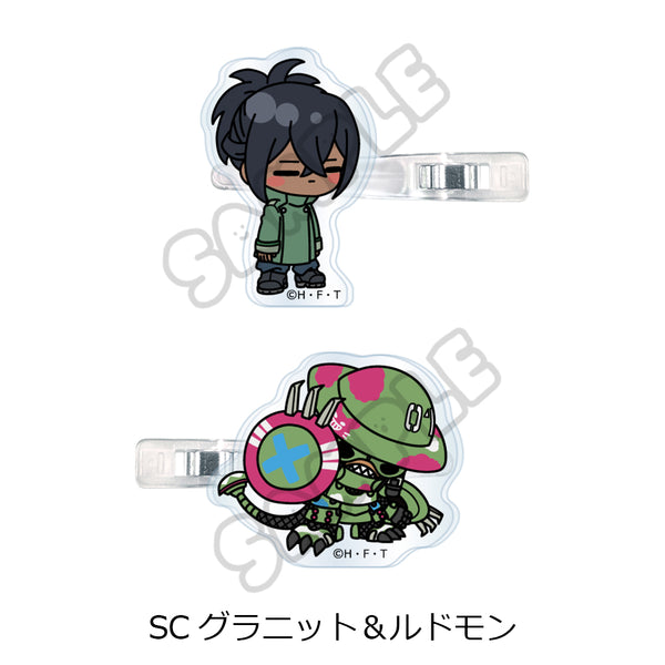 "DIGIMON BEATBREAK" Series 2: Bangs Clip SC Granite & Ludmon