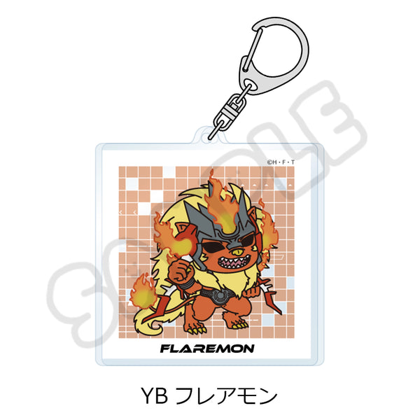 『DIGIMON BEATBREAK』第3弾 アクリルキーホルダー YB フレアモン