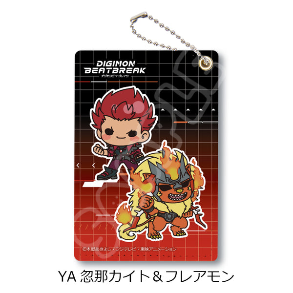 『DIGIMON BEATBREAK』第3弾 パスケース YA 忽那カイト&フレアモン