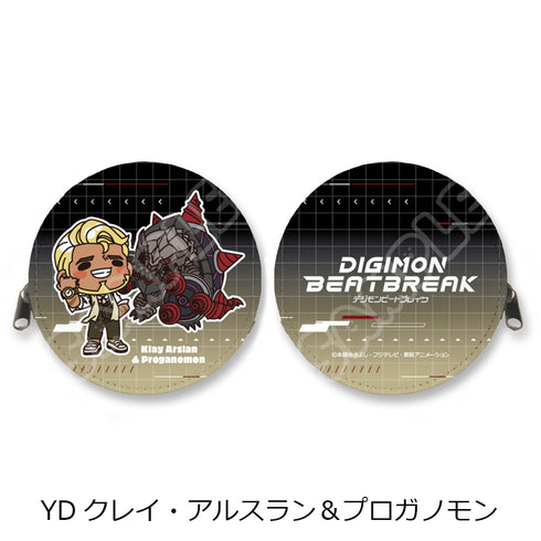 『DIGIMON BEATBREAK』第3弾 丸形コインケース YD クレイ・アルスラン&プロガノモン