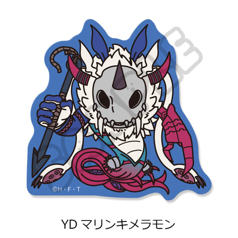 『DIGIMON BEATBREAK』第3弾 クリアカードステッカー YD マリンキメラモン