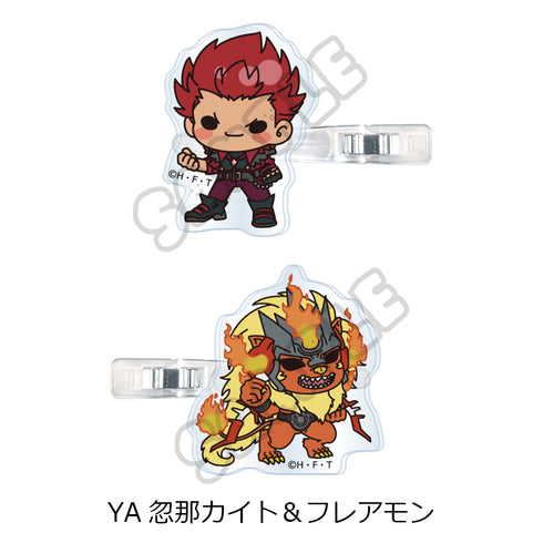 『DIGIMON BEATBREAK』第3弾 前髪クリップ YA 忽那カイト&フレアモン