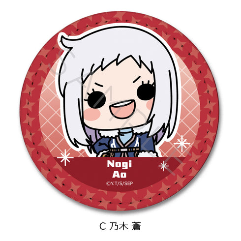 『スノウボールアース』レザーバッジ(丸形) C 乃木蒼