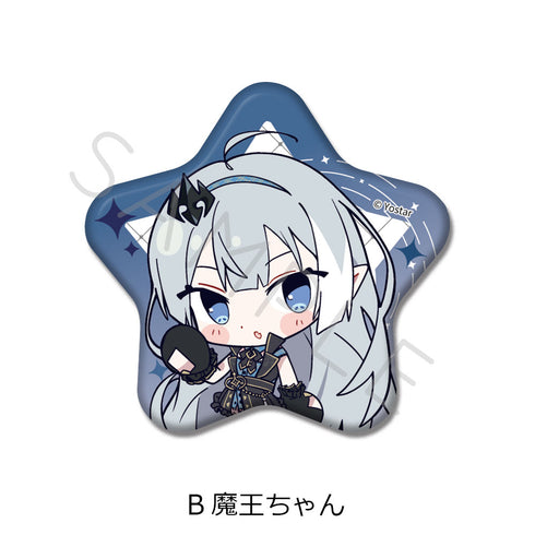 『ステラソラ』星型缶バッジ B 魔王ちゃん