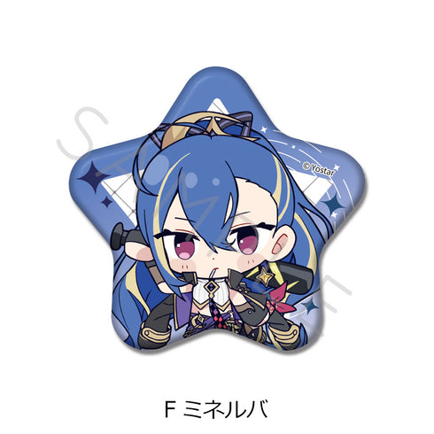 『ステラソラ』星型缶バッジ F ミネルバ