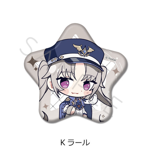 『ステラソラ』星型缶バッジ K ラール