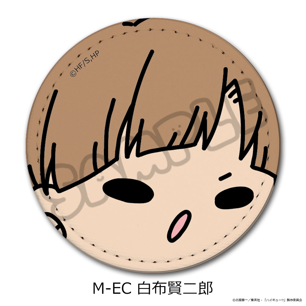 ハイキュー!!』第11弾 レザーバッジ(mochocho) M-EC 白布賢二郎