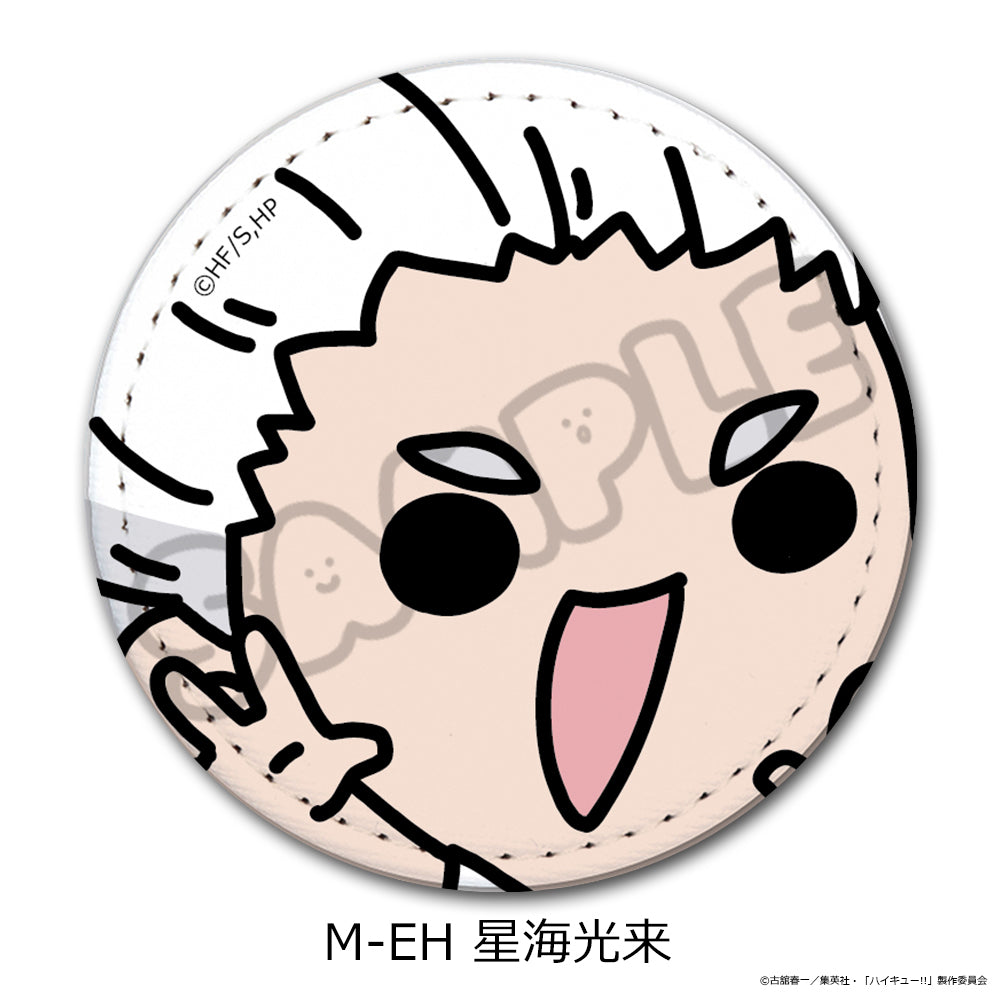 ハイキュー!!』第11弾 レザーバッジ(mochocho) M-EH 星海光来 - Anime