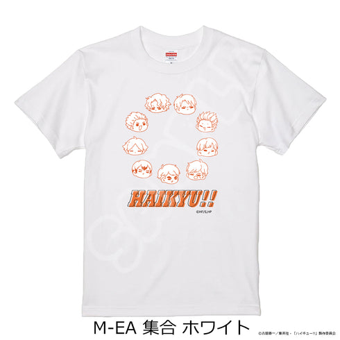 『ハイキュー!!』第11弾 Tシャツ M-EA 集合 ホワイト Mサイズ