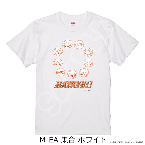 『ハイキュー!!』第11弾 Tシャツ M-EA 集合 ホワイト Lサイズ