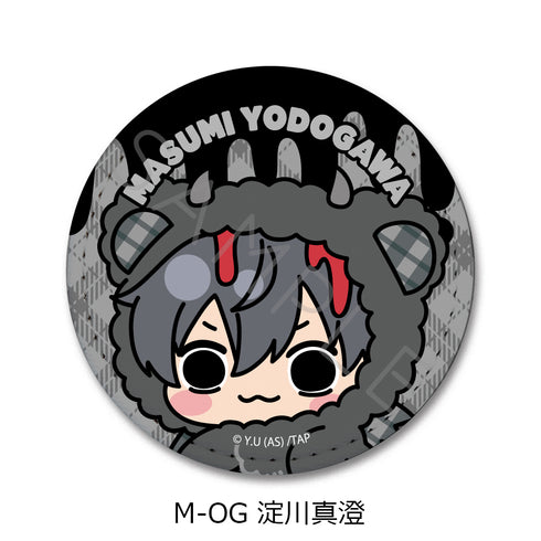 『桃源暗鬼』第5弾 レザーバッジ(丸形) M-OG 淀川真澄