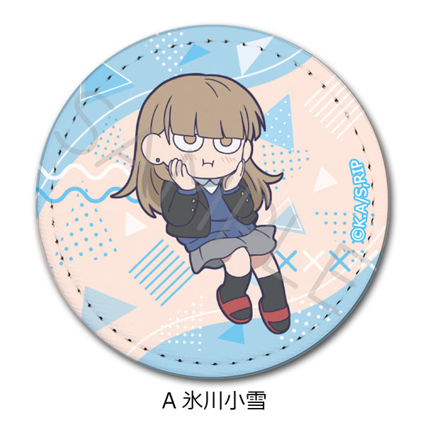 『氷の城壁』レザーバッジ A 氷川小雪