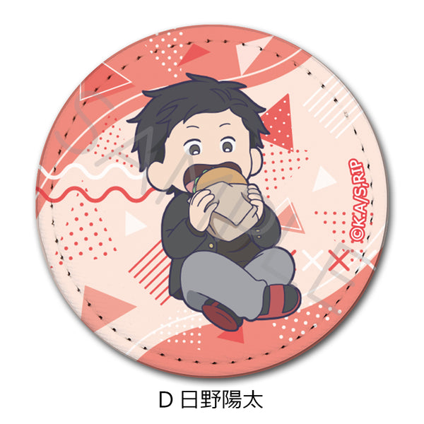 『氷の城壁』レザーバッジ D 日野陽太