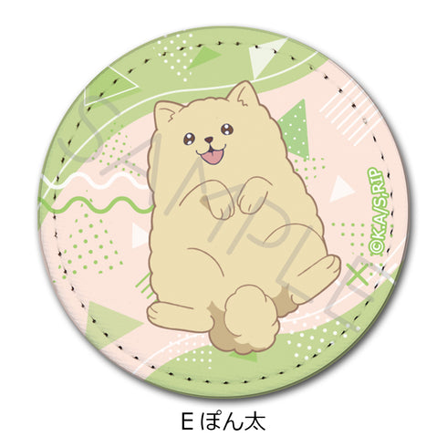 『氷の城壁』レザーバッジ E ぽん太