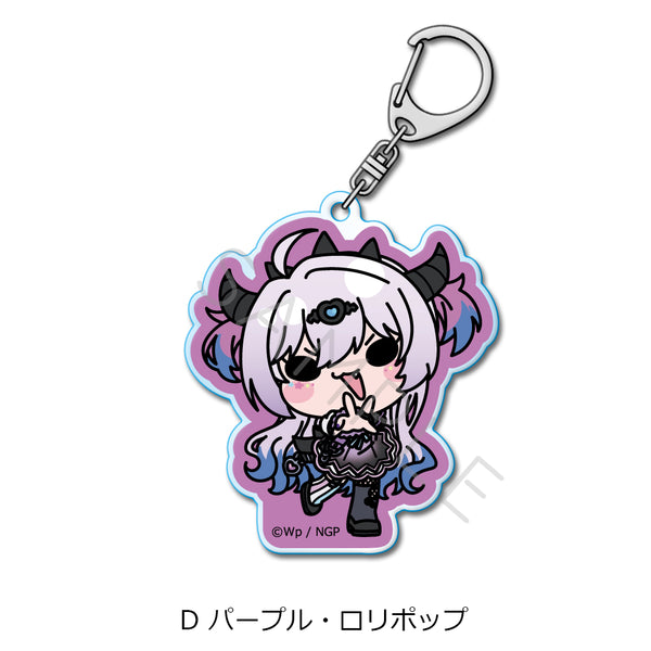『NEEDY GIRL OVERDOSE』アクリルキーホルダー D パープル・ロリポップ