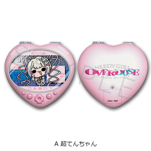 『NEEDY GIRL OVERDOSE』ハート型コンパクトミラー A 超てんちゃん