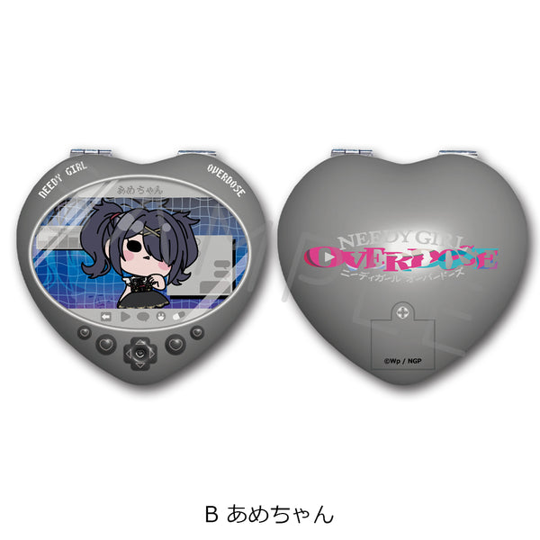 『NEEDY GIRL OVERDOSE』ハート型コンパクトミラー B あめちゃん
