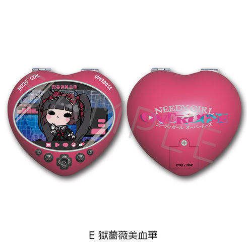 『NEEDY GIRL OVERDOSE』ハート型コンパクトミラー E 獄薔薇美血華