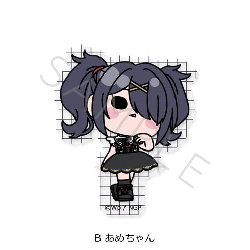 『NEEDY GIRL OVERDOSE』クリアカードステッカー B あめちゃん
