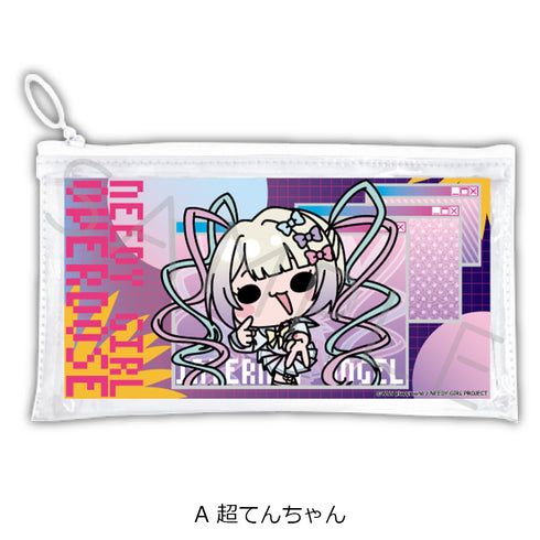 『NEEDY GIRL OVERDOSE』フラットクリアポーチ A 超てんちゃん