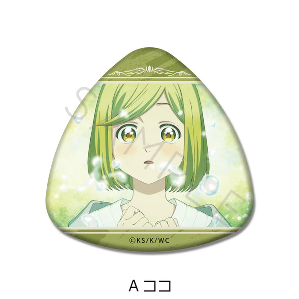 『とんがり帽子のアトリエ』三角形缶バッジ A ココ