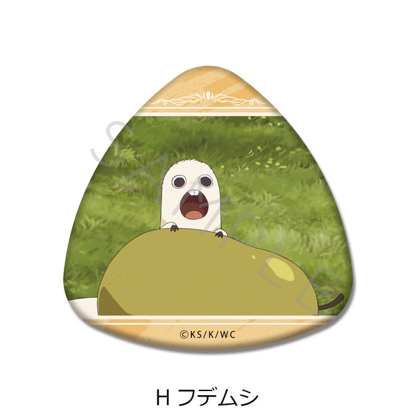 『とんがり帽子のアトリエ』三角形缶バッジ H フデムシ