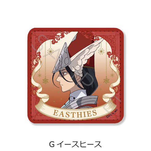 『とんがり帽子のアトリエ』レザーバッジ(スクエア) G イースヒース