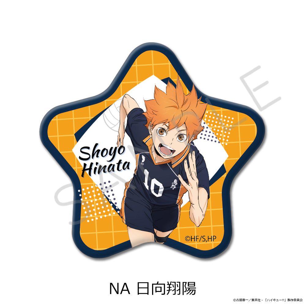 ハイキュー!!』第12弾 星型缶バッジ NA 日向翔陽 - Anime Store.JP