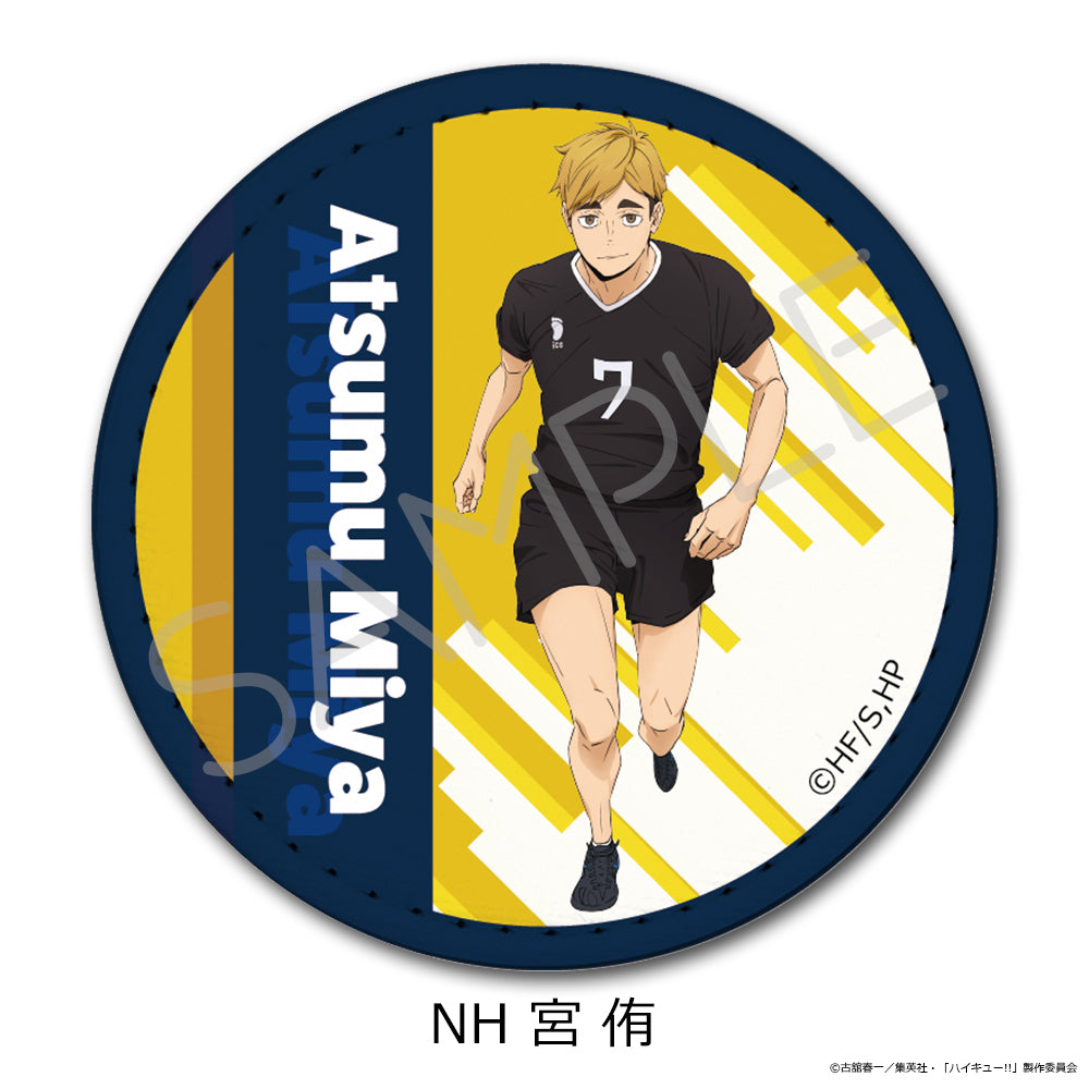 ハイキュー!!』第12弾 レザーバッジ NH 宮侑 - Anime Store.JP