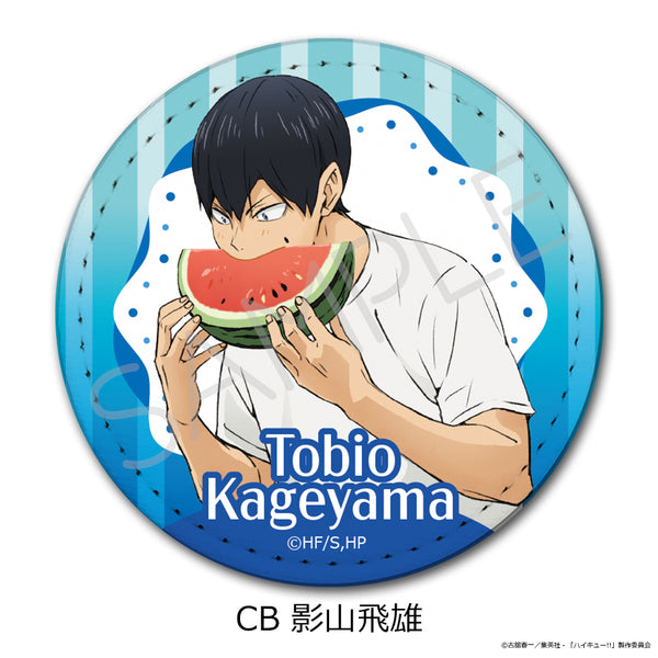 『ハイキュー!!』第13弾 レザーバッジ CB 影山飛雄