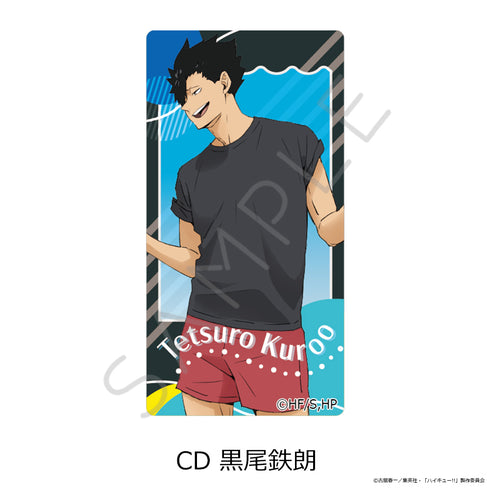 『ハイキュー!!』第13弾 クリアカードステッカー CD 黒尾鉄朗