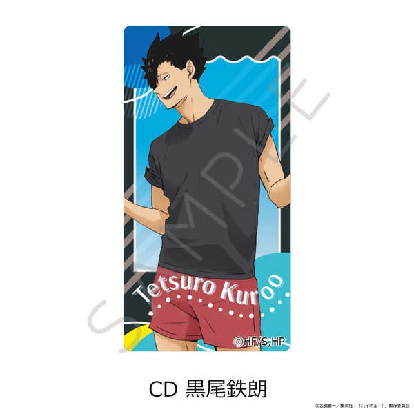 『ハイキュー!!』第13弾 クリアカードステッカー CD 黒尾鉄朗