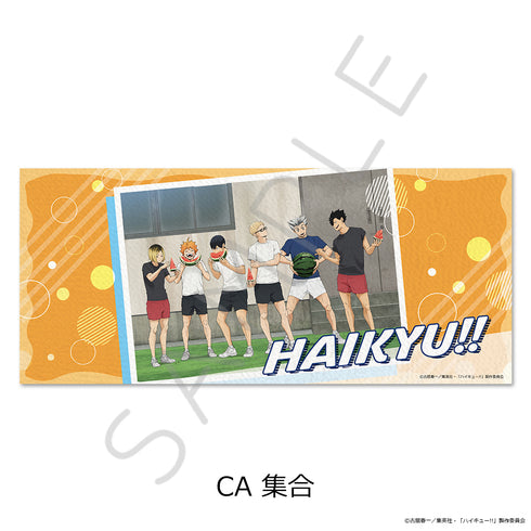 『ハイキュー!!』第13弾 フェイスタオル CA 集合