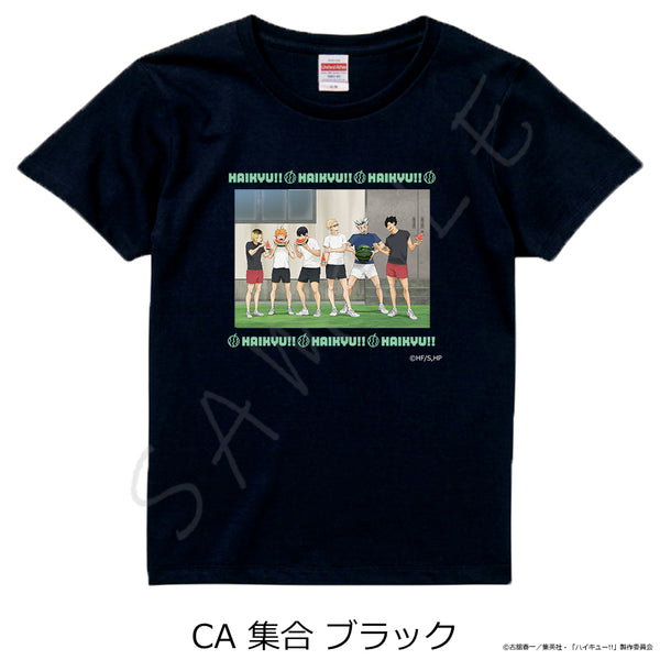 『ハイキュー!!』第13弾 Tシャツ CA 集合 ブラック Mサイズ