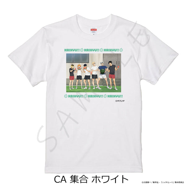 『ハイキュー!!』第13弾 Tシャツ CA 集合 ホワイト Mサイズ