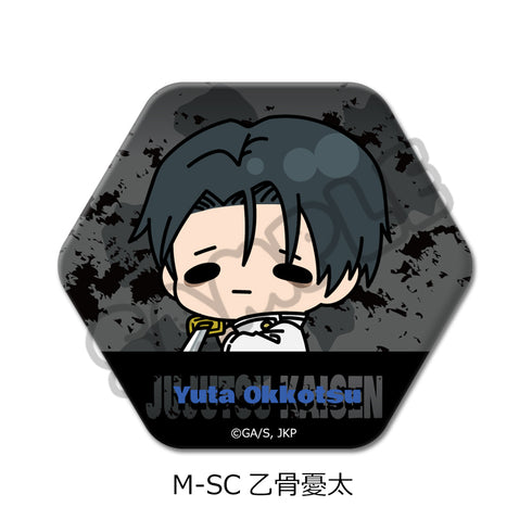 『呪術廻戦 第3期 死滅回游』第2弾 六角形缶バッジ M-SC 乙骨憂太
