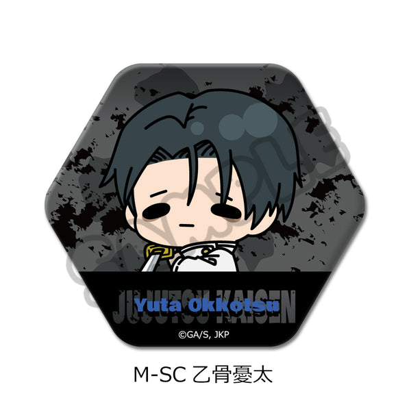 『呪術廻戦 第3期 死滅回游』第2弾 六角形缶バッジ M-SC 乙骨憂太