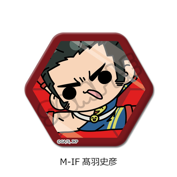 『呪術廻戦 第3期 死滅回游』第3弾 六角形缶バッジ M-IF 髙羽史彦