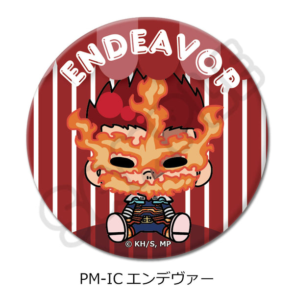 『僕のヒーローアカデミア』POTEmocho 第6弾 丸形缶バッジ(57mm) PM-IC エンデヴァー