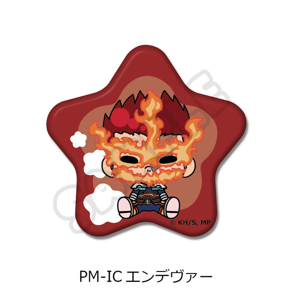 『僕のヒーローアカデミア』POTEmocho 第6弾 星型缶バッジ PM-IC エンデヴァー