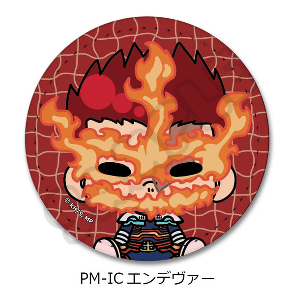 『僕のヒーローアカデミア』POTEmocho 第6弾 レザーバッジ PM-IC エンデヴァー