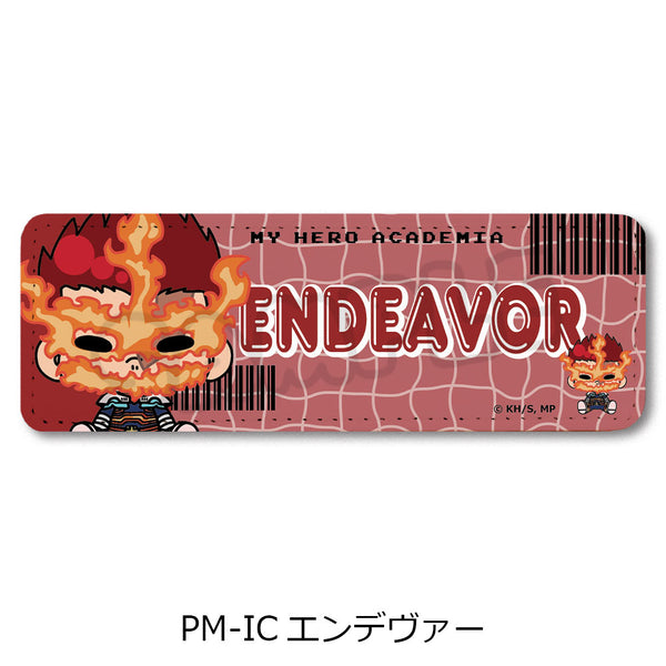 『僕のヒーローアカデミア』POTEmocho 第6弾 レザーバッジ(ロング) PM-IC エンデヴァー