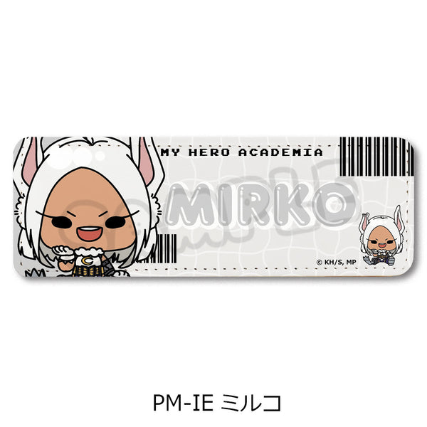 『僕のヒーローアカデミア』POTEmocho 第6弾 レザーバッジ(ロング) PM-IE ミルコ
