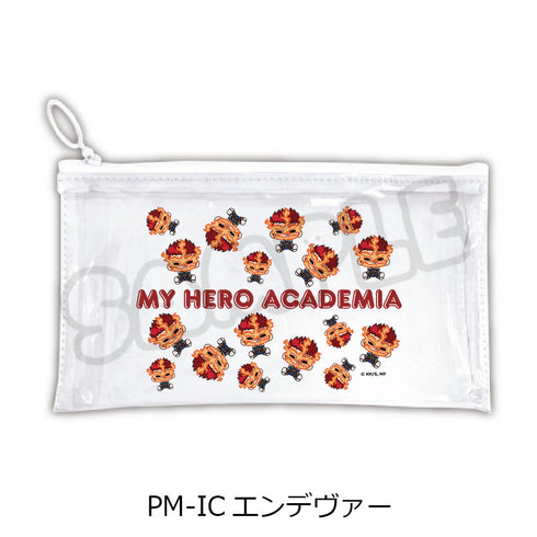 『僕のヒーローアカデミア』POTEmocho 第6弾 フラットクリアポーチ PM-IC エンデヴァー