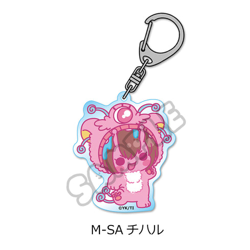 『銀河特急 ミルキー☆サブウェイ』アクリルキーホルダー(mochocho第2弾) M-SA チハル