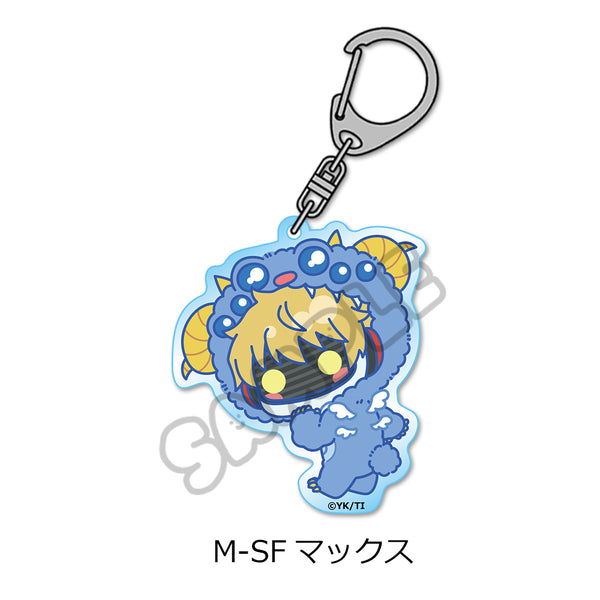 『銀河特急 ミルキー☆サブウェイ』アクリルキーホルダー(mochocho第2弾) M-SF マックス