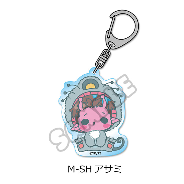 『銀河特急 ミルキー☆サブウェイ』アクリルキーホルダー(mochocho第2弾) M-SH アサミ