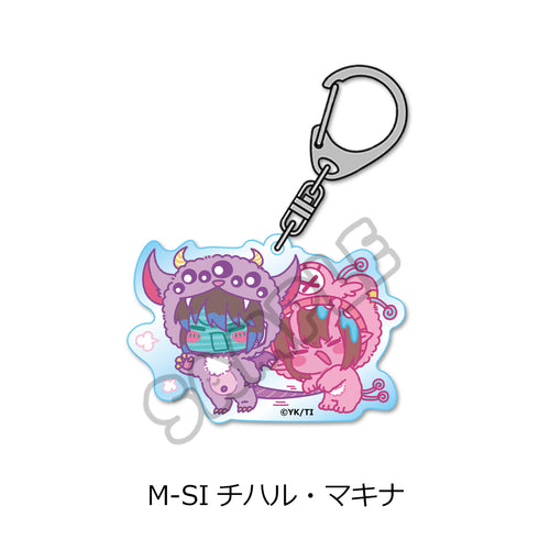 『銀河特急 ミルキー☆サブウェイ』アクリルキーホルダー(mochocho第2弾) M-SI チハル・マキナ